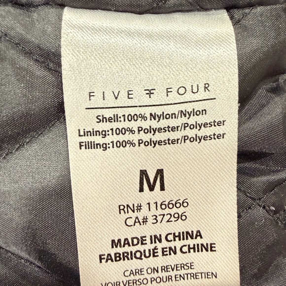2/$25 Five Four Charcoal Autumn Bomber Jacket with Snap Pockets - Picture 9 of 10